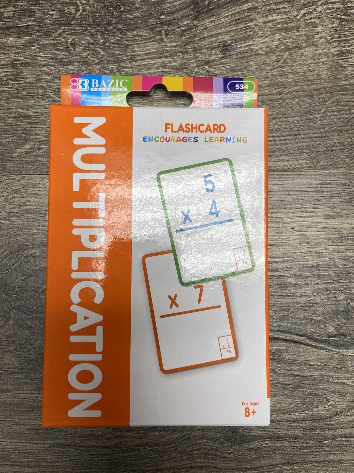 Bazic 36 Count Multiplication Mathematics Times Tables Practice Flash