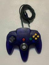 Official Nintendo 64 N64 Authentic NUS-005 Controller Grape Purple Tight Stick! - $44.50
