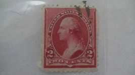 Used Rose Vintage USA 2 Cent Stamp - $7.86
