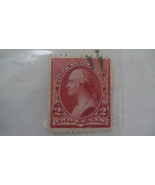 Used Rose Vintage USA 2 Cent Stamp - $7.86