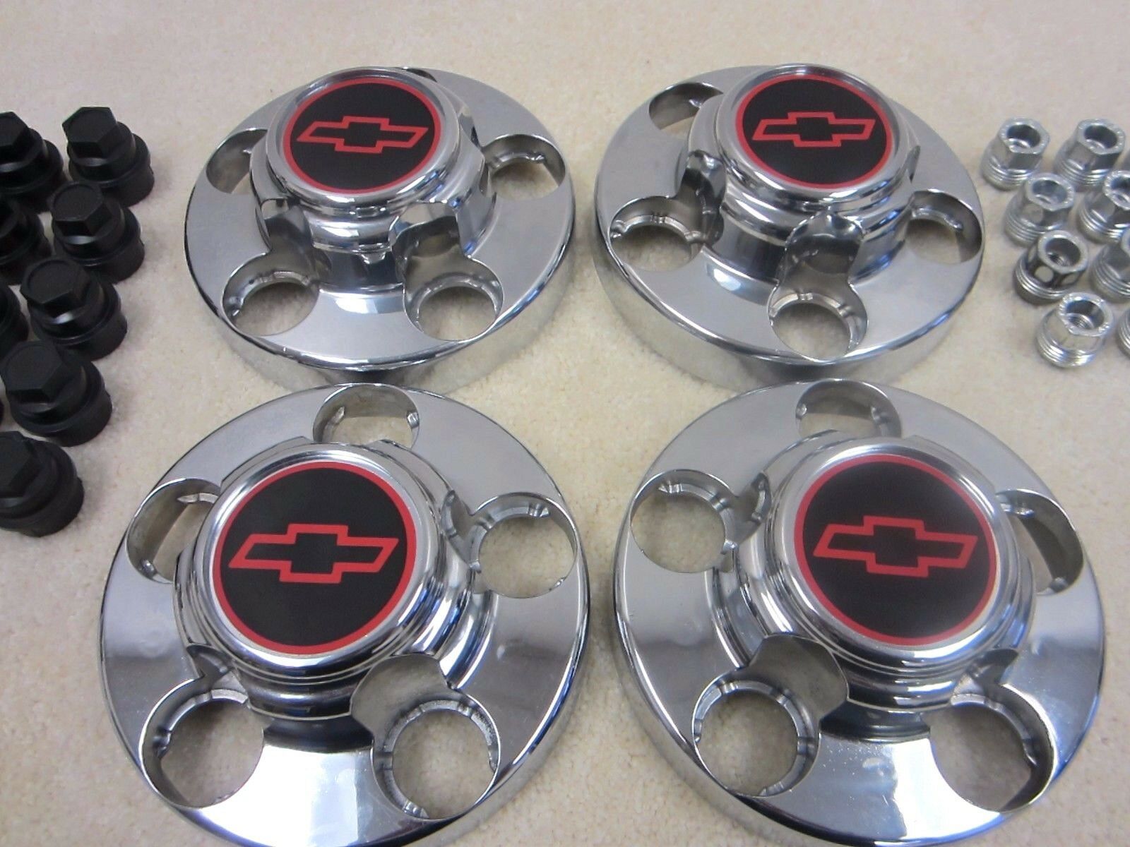 1988 - 1998 CHEVROLET C1500 454 SS SUPER SPORT WHEEL CENTER CAP SET ...