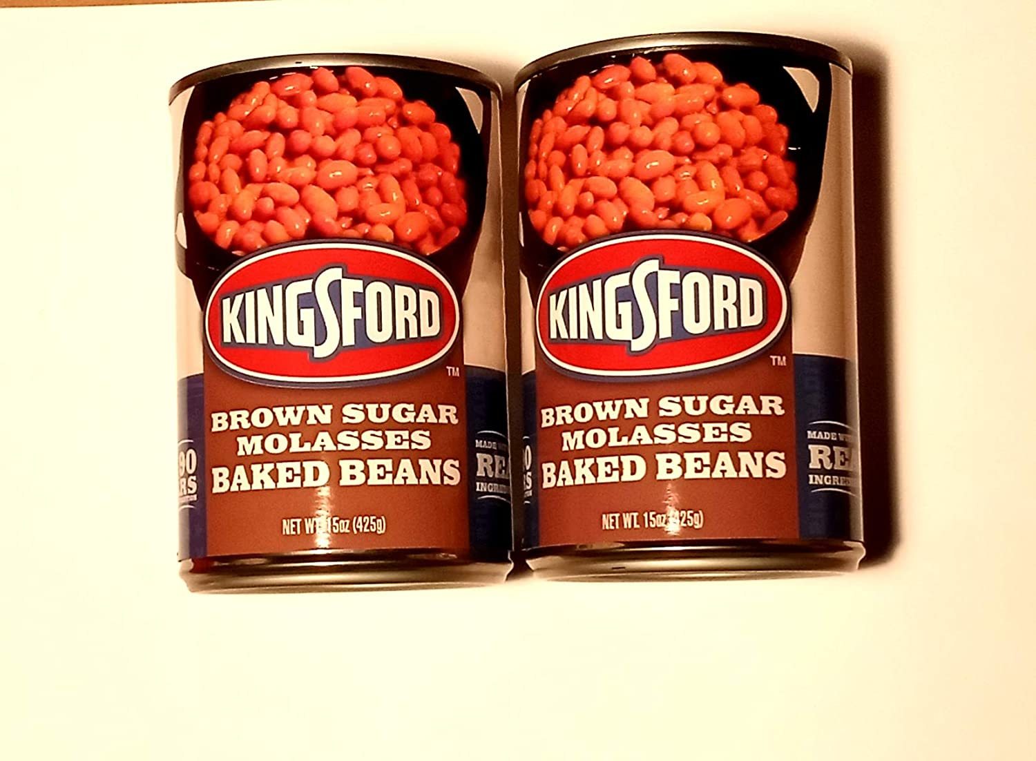 Kingsford Brown Sugar Molasses Baked Beans (6 Cans) Tinned, Jarred