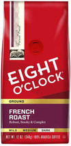 EIGHT O CLOCK GROUND COFFEE FRENCH ROAST BLEND - $12.83+