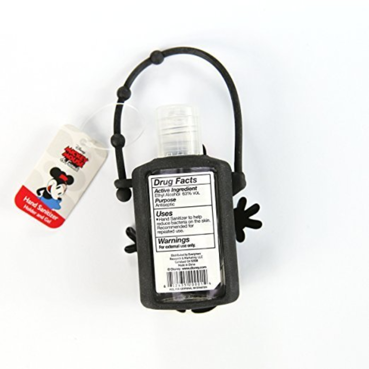 Disney Hand Sanitizer with Classic Minnie Mouse Holder (1