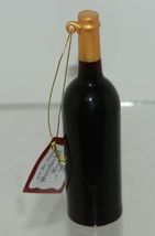 Ganz EX24074 Joy to the World Wine Bottle Glass Mouth Blown Ornament image 3
