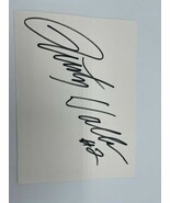 Rusty Wallace Autograph Signed Cardstock Nascar Racing Fan 2 Large - $18.00