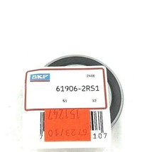 NEW SKF 61906-2RS1 THIN SECTION BALL BEARING 61906RS1