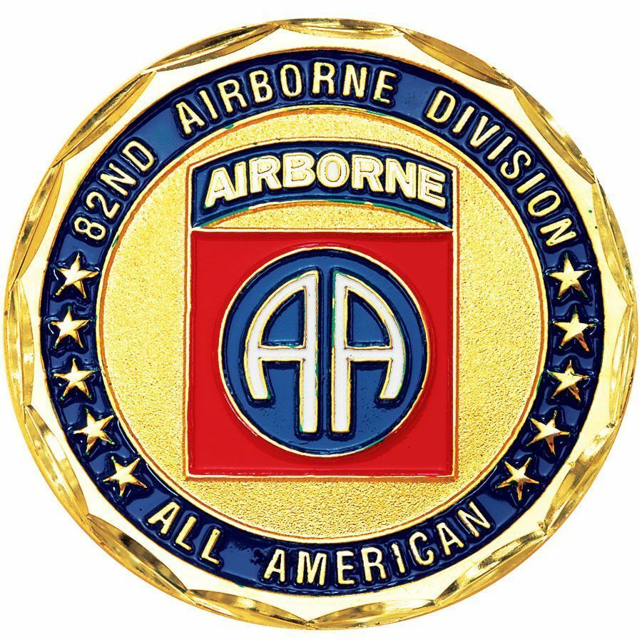 ARMY 82ND AIRBORNE DIVISION ALL AMERICAN MILITARY 1.75