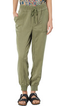 KUT From The Kloth Women's Olive Arya Joggers with Pork Chop Pockets - Large