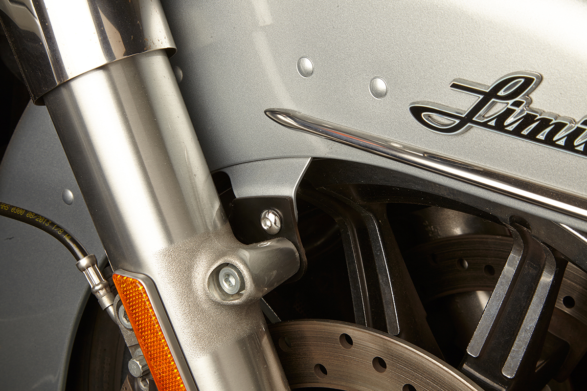 2014-2019 Harley CVO Electra Glide FLHTKSE CYCLE VISIONS Fender Riser Chrome - $56.95