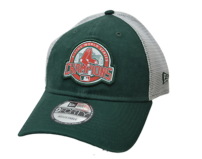 Boston Red Sox New Era 9FORTY 9x MLB World Series Champs Kelly Baseball Hat