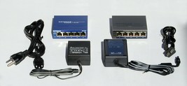 LOT OF 2 NetGear ProSafe 5-Port Ethernet Switches - $38.00