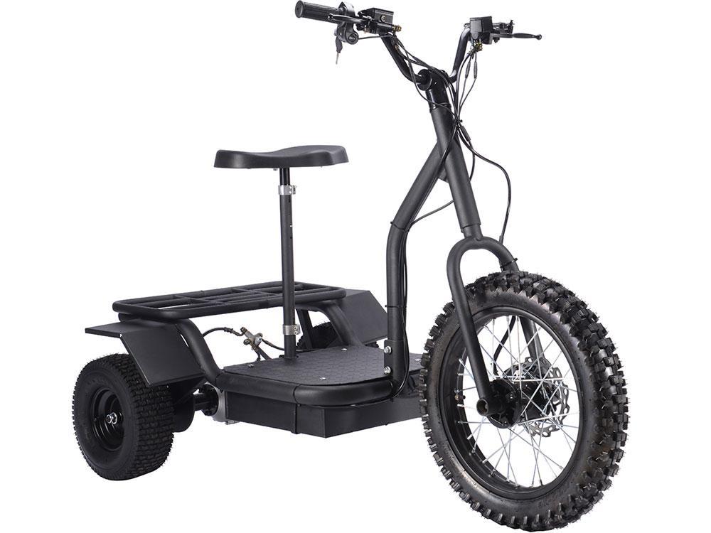 MotoTec Electric Trike 48v 1200w MTTRK1200 Scooter 3 Wheel Personal