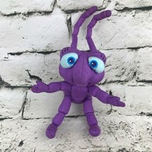 A Bug's Life Flick Plush Purple Winged Stuffed Animal Insect Soft Toy - $9.89