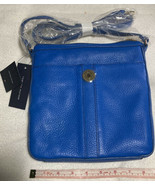 Tommy Hilfiger Blue Leather Cross Body Shoulder Bag 6934300 348 - $59.40