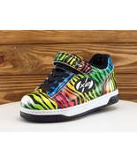 Heelys Shoes Sz 13 Sneaker Boys Youth Multicolor Synthetic Hook &amp; Loop M... - $34.65