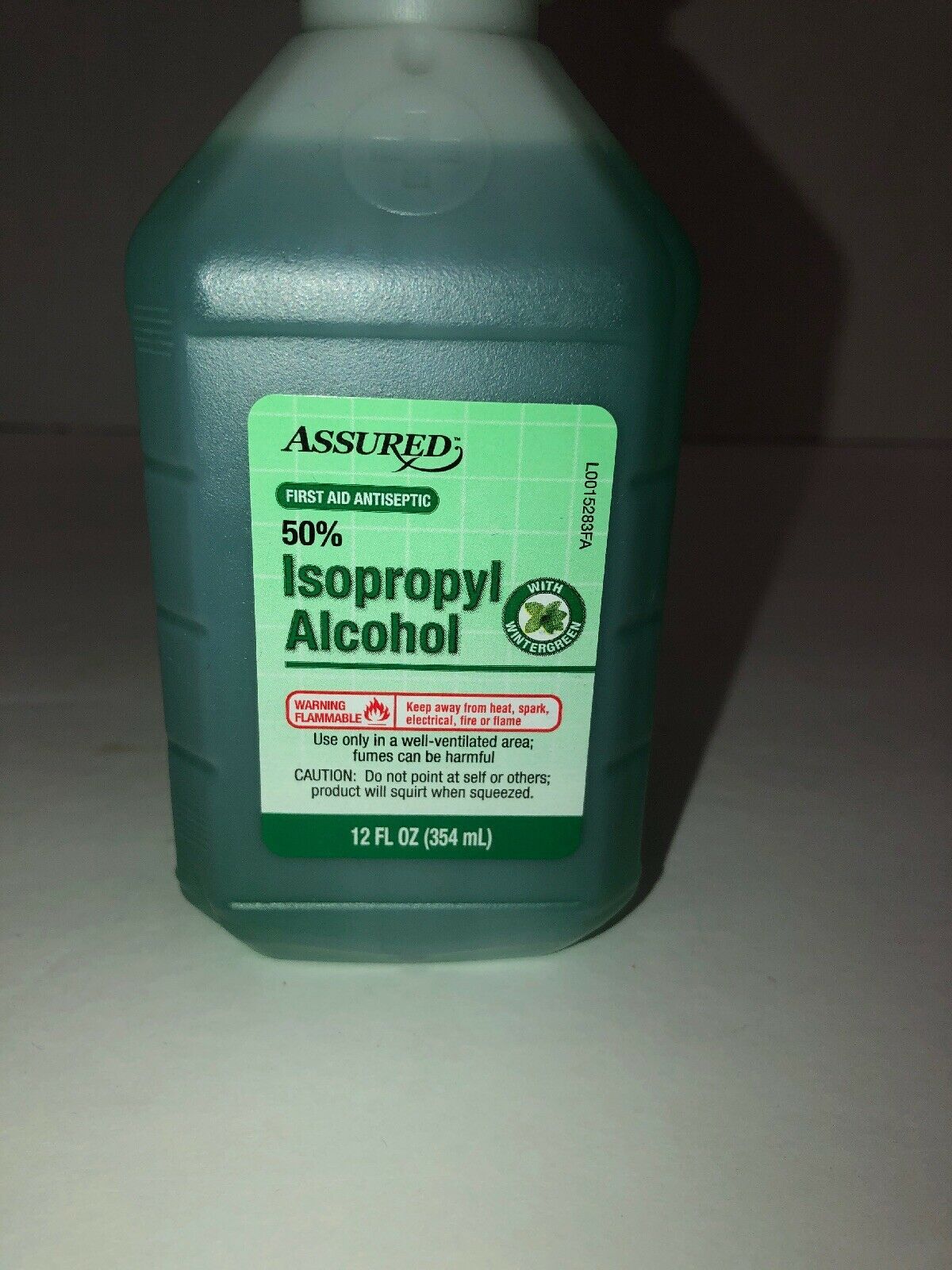 Assured Isopropyl Wintergreen Rubbing Alcohol 50 12 FL Oz,First Aid