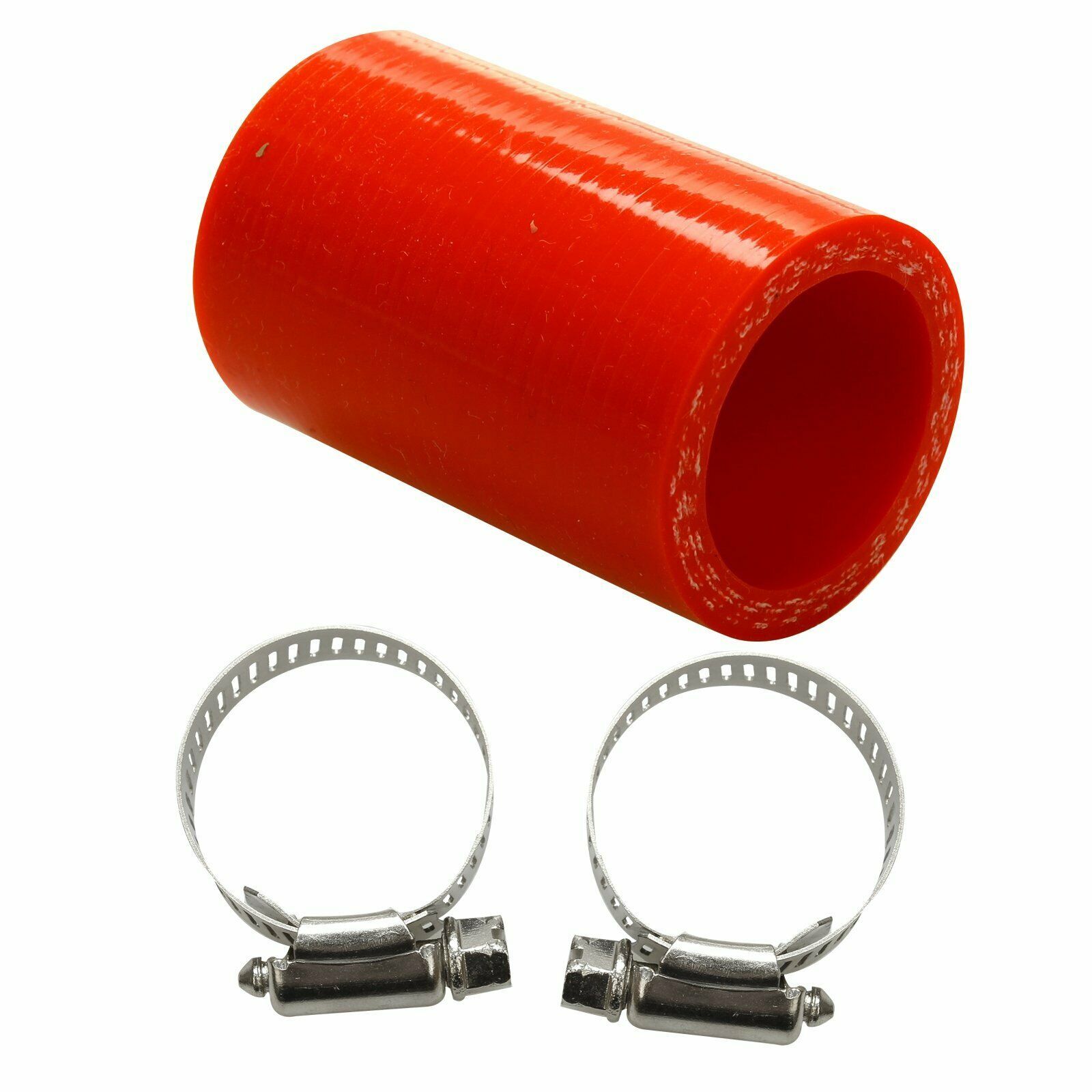 for YAMAHA BLASTER HIGH TEMP SILICONE EXHAUST CLAMP YFS 200 1 ID RED