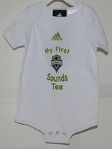 Adidas MLS Seattle Sounders FC White 24 Month Baby One Piece image 1