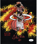 Glen Rice signed Miami Heat Collage 8x10 Photo #41- JSA Authenticated - $28.95