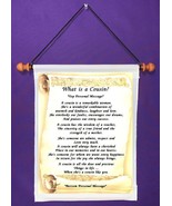 What Is A Cousin (female recipient) - Personalized Wall Hanging (265-1f) - $19.99