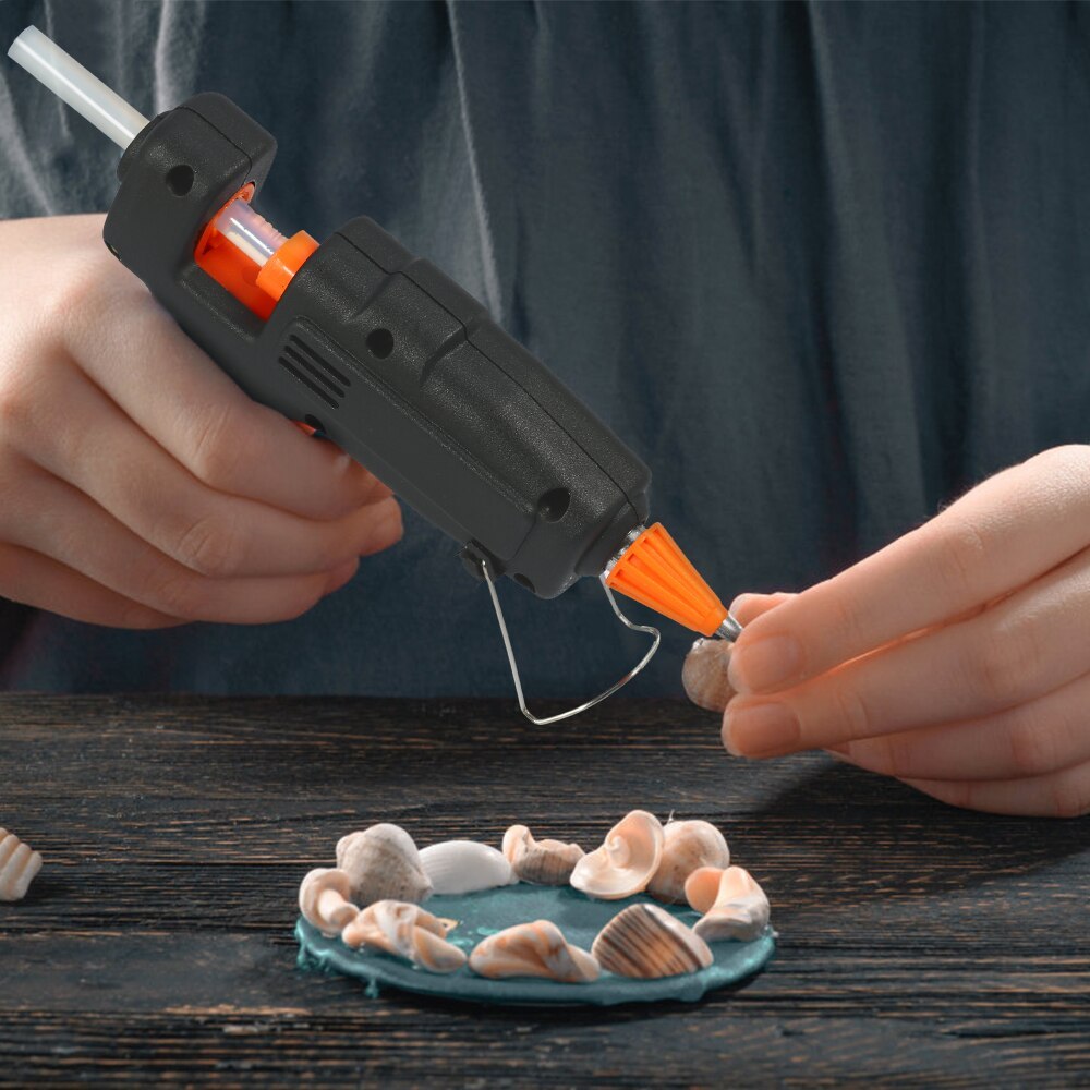 Meterk Hot Melt Glue Gun with 50pcs Glue Sticks 20W DIY Hot Glue Gun