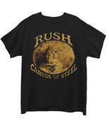 Rush Caress of Steel Neil Peart Geddy Lee Official Tee T-Shirt Mens Unisex - $26.78