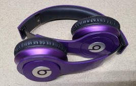 Beats Solo HD Purple - Wired Headphones Working TESTED image 2
