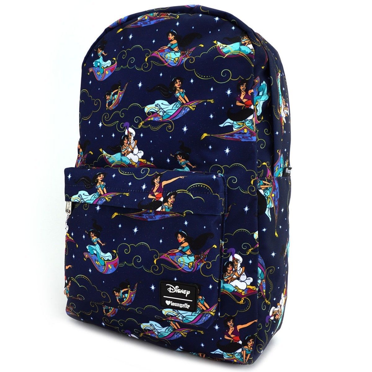 Loungefly Disney Aladdin Carpet Ride Jasmine AOP Bookbag Backpack