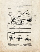 Pen or Pencil Grip Patent Print - Old Look - $7.95+