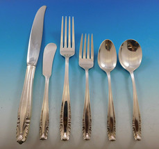 Stradivari by Wallace Sterling Silver Flatware Set for 12 Service 74 Pcs Dinner - $4,450.00