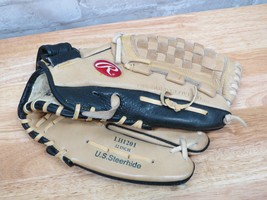 Rawlings 12" Baseball Glove LH1201 Longhorn Series Steerhide Left Handed LHT - $42.06