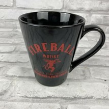 FIREBALL Whiskey Graduated Coffee Cup Mug Tastes Like Heaven Burns Like ... - $16.39