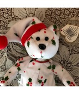 Vintage Christmas  Beanie Baby Holiday Teddy Bear 5th Gen 1998 Authentic... - $4.95