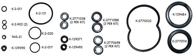 Image of GM 2771004x Hydro-Boost Repair Kit Seal Leak Repair Universal Kit Rubber Only