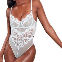 Erotic Sexy Lace Lingerie Bodysuit Chartreuse White Black Or Red In Plus Sizes image 3