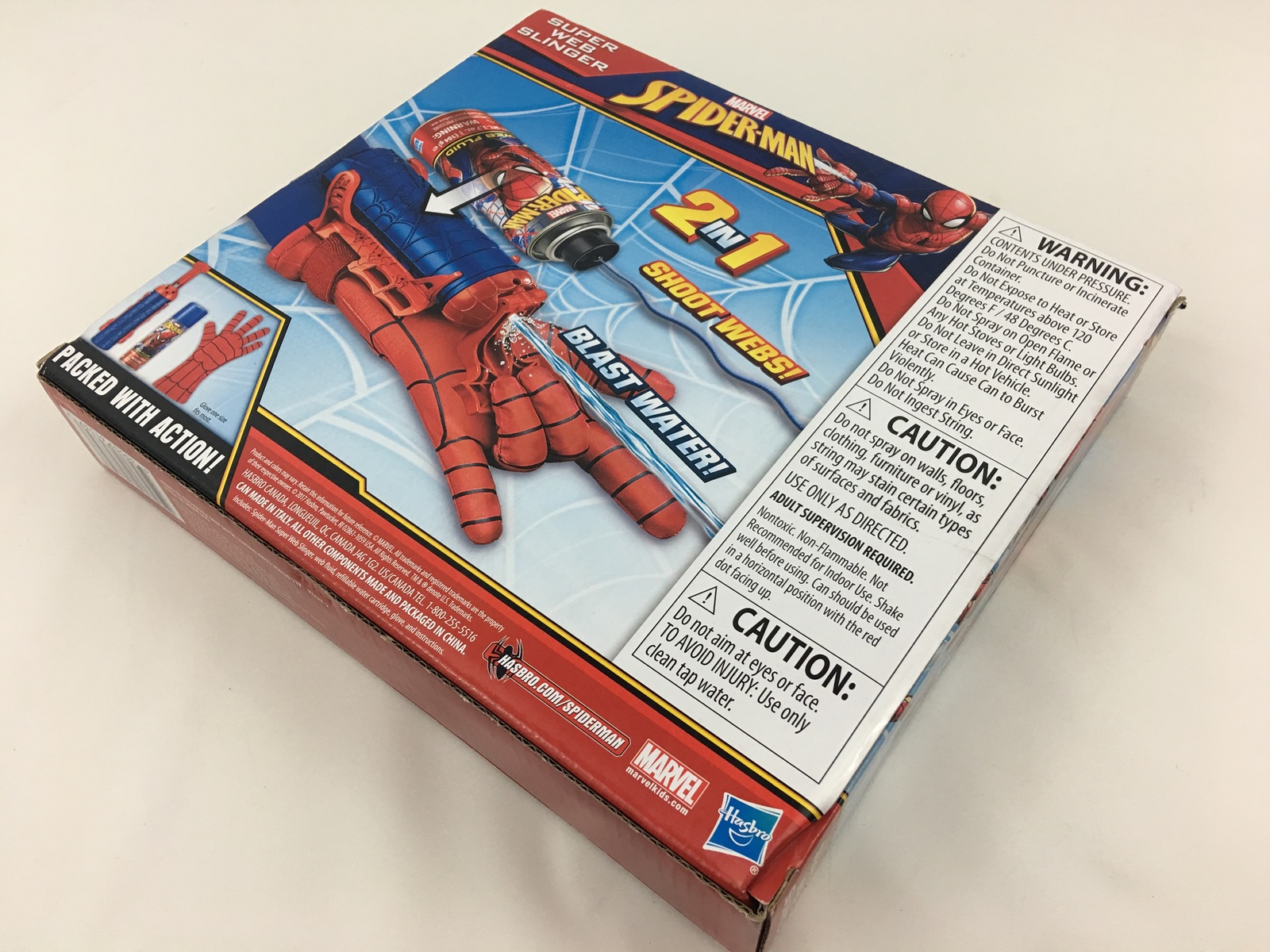 Hasbro Marvel Spiderman Super  Slinger B9764 SpiderMan