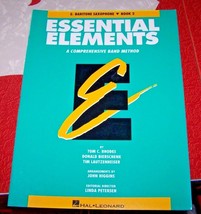 Essential Elements -  Eb BARITONE SAXOPHONE - Book 2 - $3.99