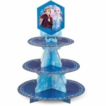 Disney Frozen II Elsa Anna Treat Stand 24 Cupcake Holder Party Centerpiece Wilto - $11.87