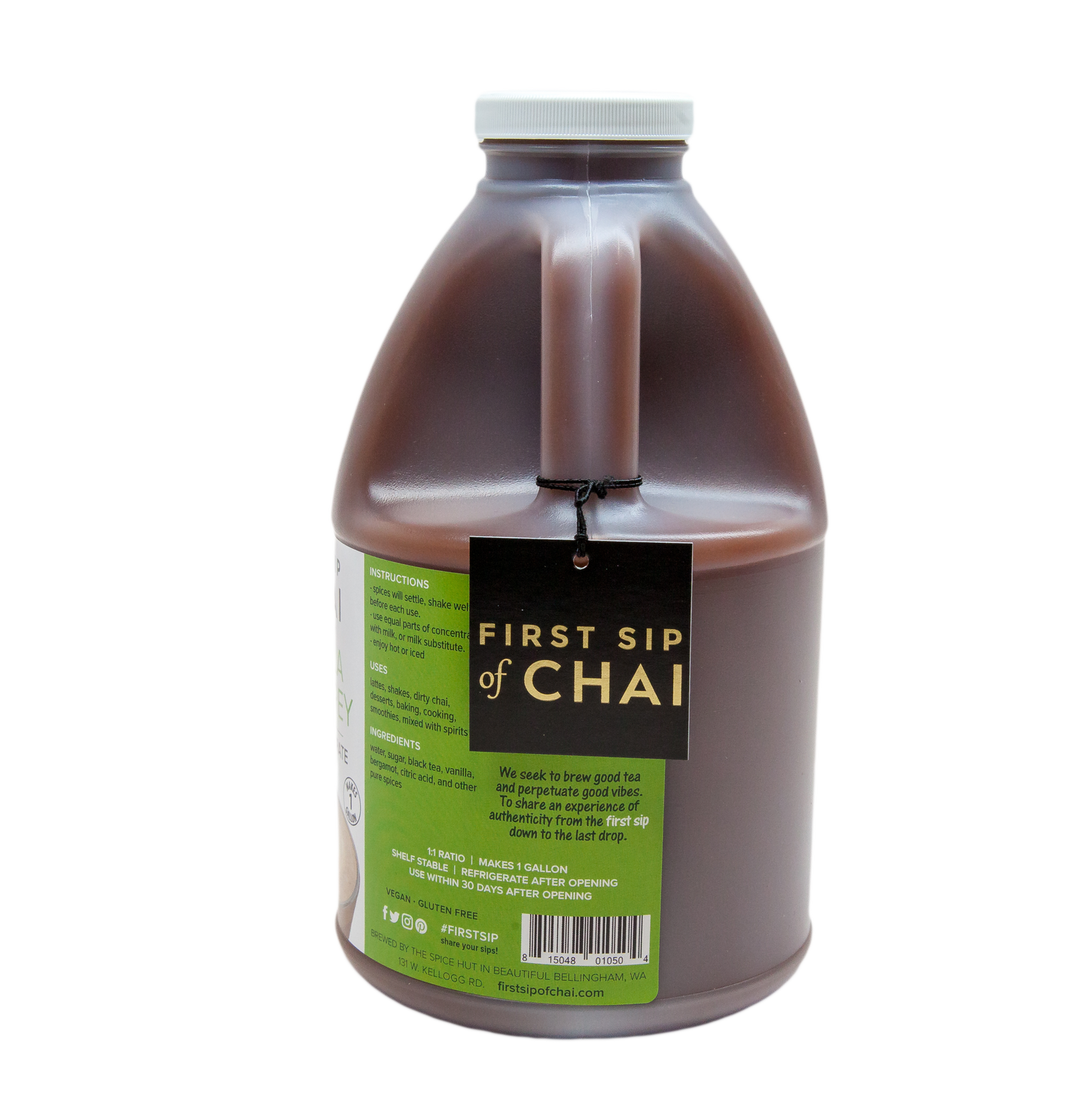 Masala Chai Tea Concentrate 64 oz Barista Edition Tea