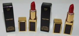 Tom Ford Lip Color 16 Scarlet Rouge .03 Oz 1 G X 2 Brand New - $50.00