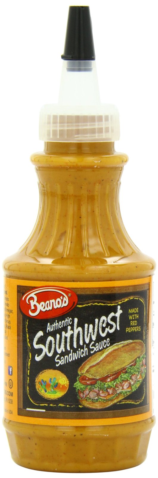 Beano's Sandwich Southwest Sauce, 8 Ounce (Pack of 12) Food, Sauces