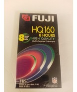 Fuji HQ T-160 Standard Grade VHS Video Tape Up To 8 Hour Recording Time ... - $9.99