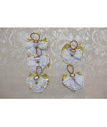 5 lace angel ornaments, Christmas angel ornaments / tree decoration / gi... - $15.00