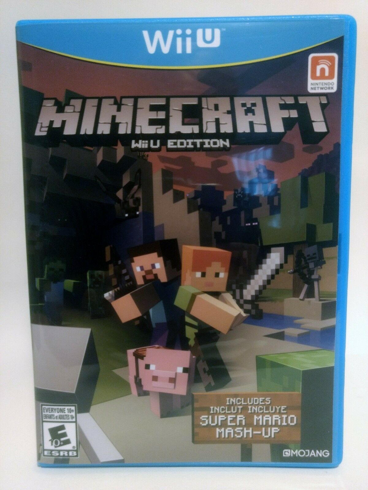 Minecraft Wii U Ed.- Nintendo Wii U Replacement Case (*NO GAME ...