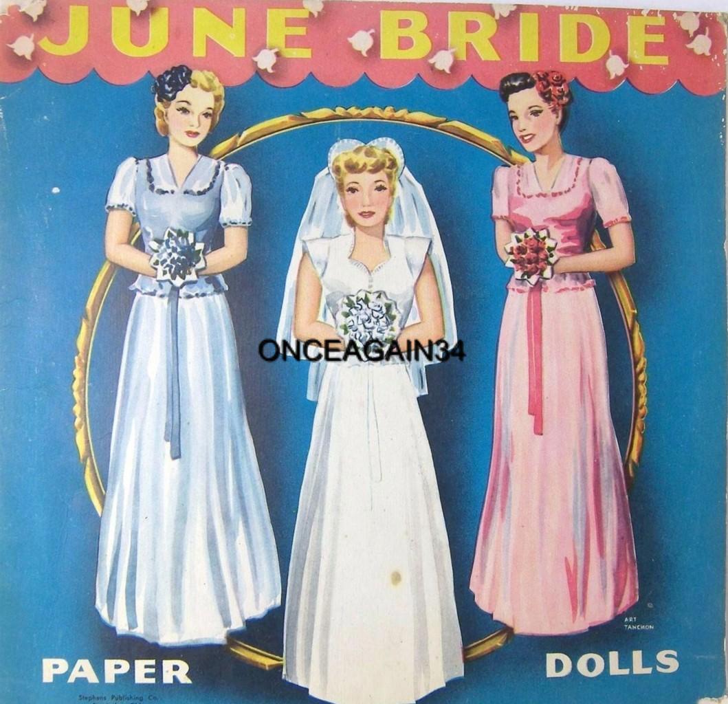 bride doll 1940s
