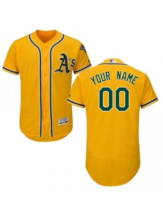 Men's Oakland Athletics Jersey Cheap Custom NAME & NUMBER ...