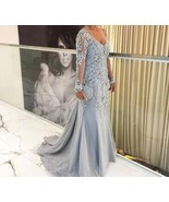 Mermaid V Neck Mother of the Bride Dresses with Appliques  - $169.00+