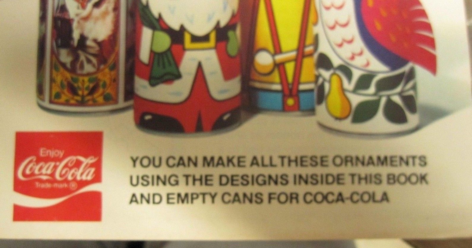 Coca Cola Can Decorations//Ornament Stickers Free Shipping