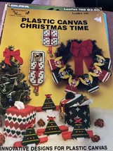 1990 Vintage NAM Plastic Canvas Christmas Time 144 Pattern Book 6 Design... - $4.50